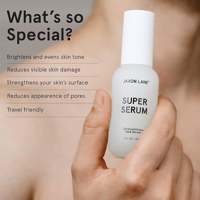 JAXON LANE Super Serum Korean Face Serum for Men, 4 Pack