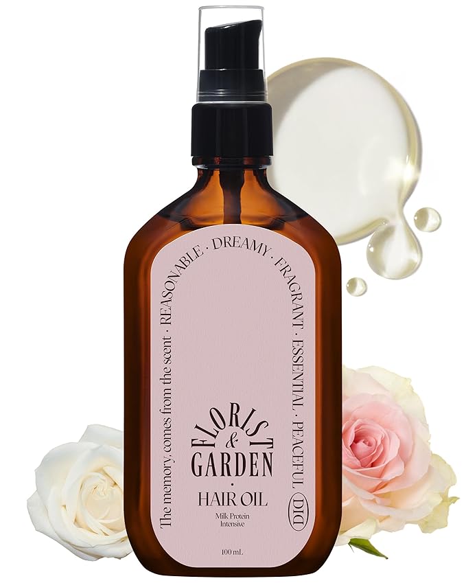 ODID Milk Protein Intensive Perfume Hair Oil - Korean Anti Frizz Nourishing & Smoothing Hair Serum with 10,000ppm Argan Oil & 6 Plant-Based Oils, 3.38 fl.oz.