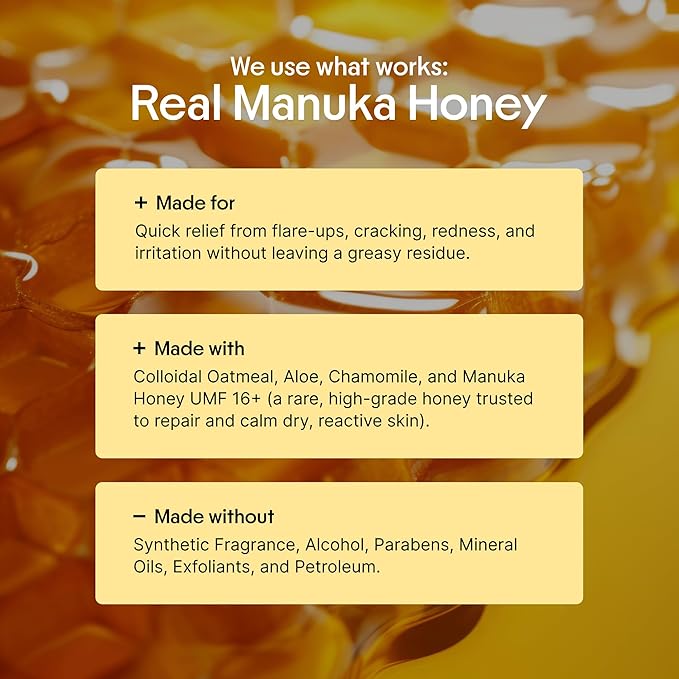 Clearbody Organics Manuka Honey Gel Cream for Eczema (2 fl oz)