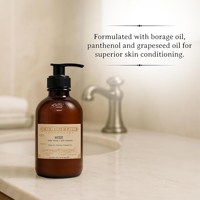 C.O. Bigelow Musk Body Lotion, 10.5 fl oz