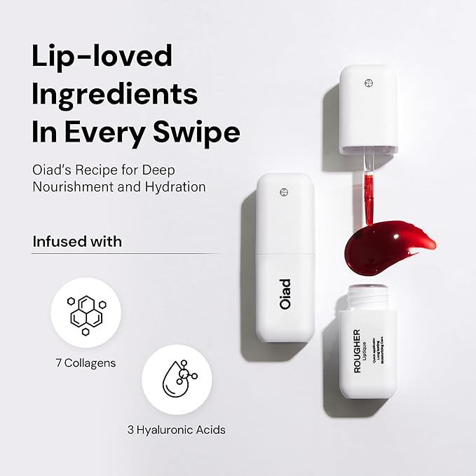 Liptique Korean Lip Stain Peel Off - 24 Hour Long Lasting Lip Tattoo, Waterproof & Transfer Proof, Nourishing & Hydrating Lip Tint for Women, Instant Plumping Lip Tints Peel Off (005 WEIRVE)