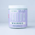 Lady May Tallow Whipped Tallow 24oz - All Natural Face Cream and Whole Body Moisturizer for Dry Skin - Made with Scented Oil Blend - No Preservatives, Parabens or Seed Oils - USA Made (Lavender)