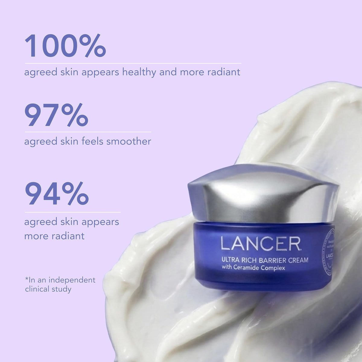 Lancer Skincare | Ultra Rich Barrier Cream | Ceramide Moisturizer | 1.7oz