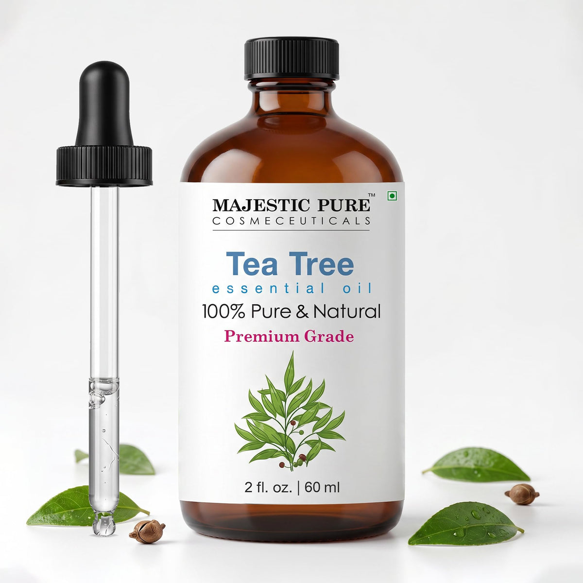 Majestic Pure Wintergreen Essential Oil for Diffuser - 4 Fl Oz