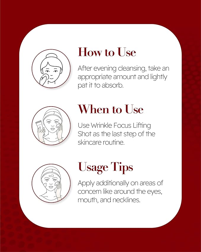 ISA KNOX Wrinkle Focus Lifting Cream Gift Set (Pack of 3) - Advanced Peptide Cream for Face, Eyes & Neck - Firming & Lifting Moisturizer for Fine Lines & Elasticity - Korean Skin Care