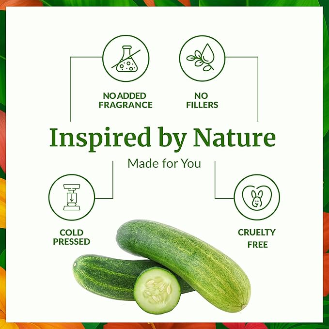 SVA Cucumber Seed Carrier Oil, Glass Bottle with Dropper, 4 Fl Oz (118 ml)
