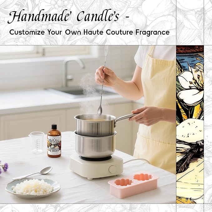 HIQILI Camellia & Orchid Fragrance Oil for Diffuser, DIY & Floral