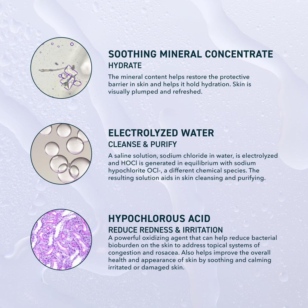Prequel Skin Hypochlorous Acid Spray - HOCL Facial Mist Minerals 4oz