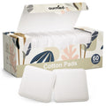 Ourmed Life Large Cotton Pads for Face, 3 x 3 Makeup Remover Pads, 120 ct