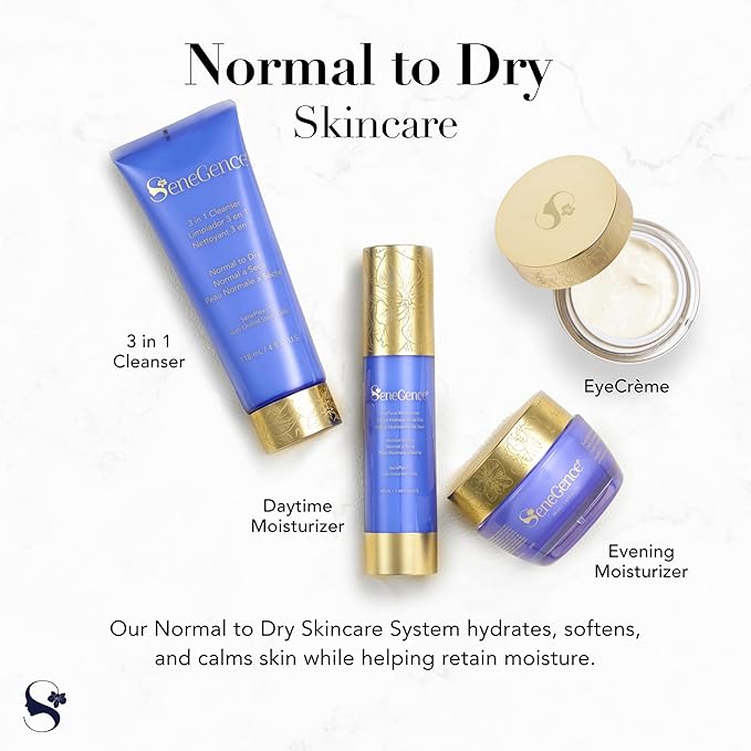 SeneGence DayTime Moisturizer for Normal to Dry Skin, 1.66 Fl Oz, Lightweight Daily Hydration with Anti-Aging Benefits to Reduce Fine Lines, Wrinkles, and Sun Damage, Vegan and Dermatologist Tested