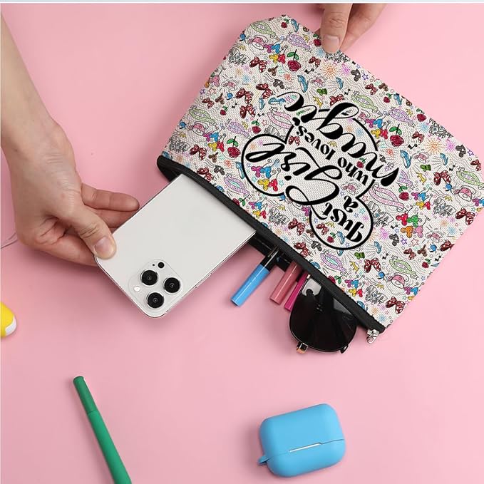 ZHAMEN Cute Mouse Cartoon Movies Makeup Bag Magic Mouse Cosmetic Bags