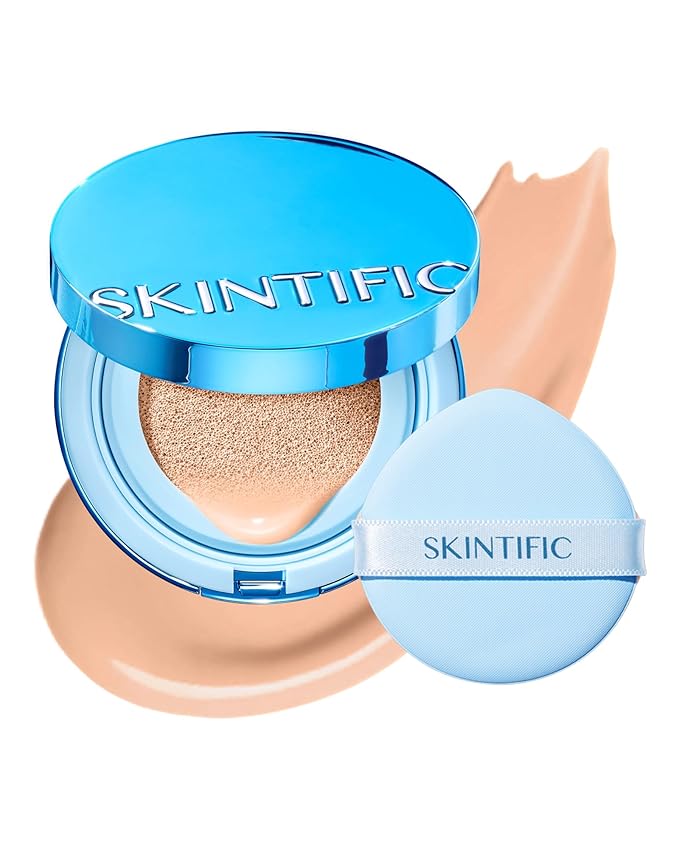 SKINTIFIC Velvet Matte Cushion Foundation Blue #03 Petal