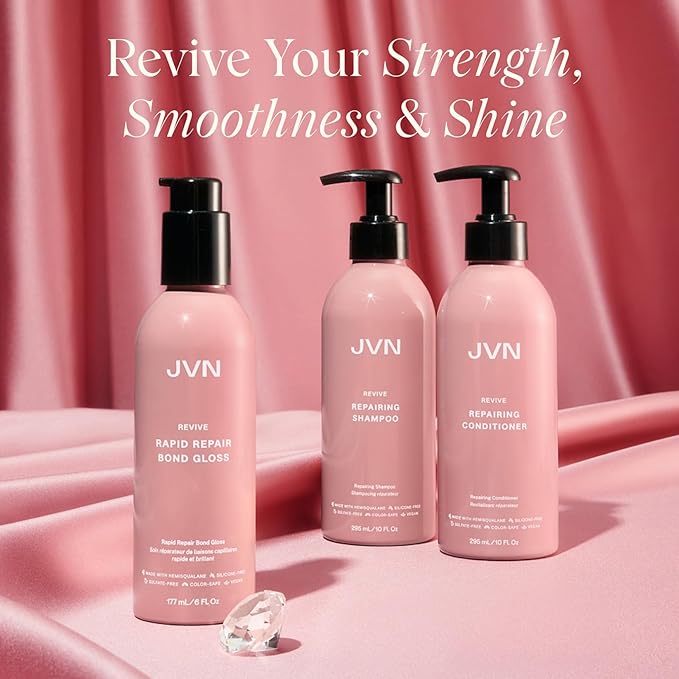JVN Revive Repairing Shampoo & Conditioner Set, 20 Fl Oz