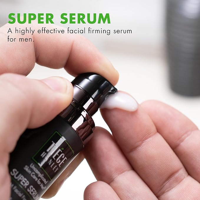 Tiege Hanley Anti-Aging Face Serum for Men, Super Serum, 0.5 Fl Oz