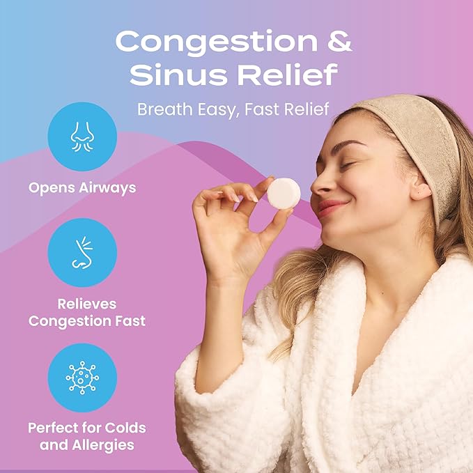 BodyRestore Shower Steamers Aromatherapy, Gifts for Women, Bloom 6 Pack