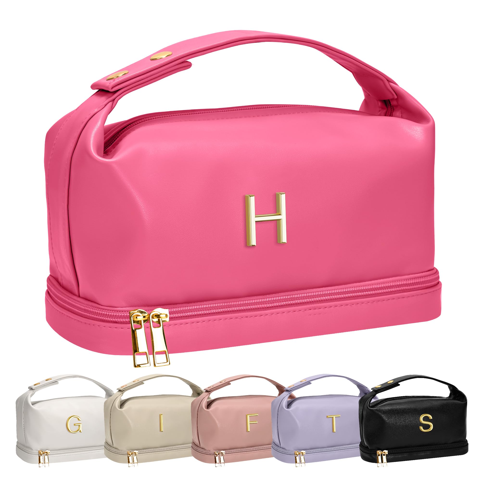 Vogewood Teen Girl Gifts Trendy Stuff, Makeup Bags for Women with Handle