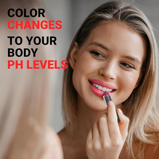 MOODmatcher LIVAURA Long Lasting Lipstick for Women – Color Changing Moisturizing Cream Lipsticks, Smudge Proof Lip Stick, Easy to Apply Lip Makeup, Made in USA (Yellow)