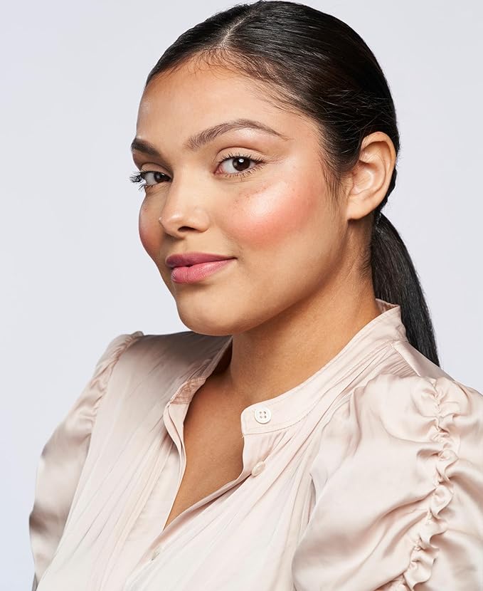 "Wander Beauty On-the-Glow Blush and Illuminator - Petal Pink/Nude Glow - 7-in-1 Hydrating Cream Blush & Highlighting Stick - Stick Blush for Cheeks, Lip, Face & Body - Highlighter Makeup & Blush"