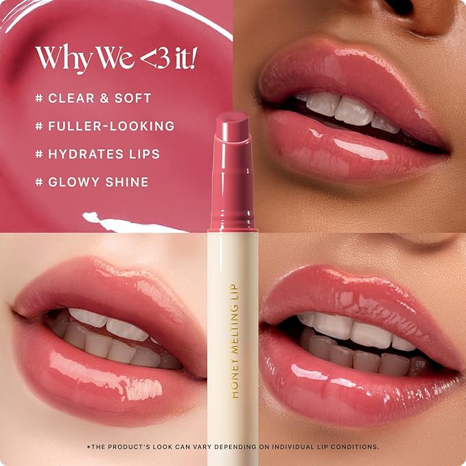 Nature Republic HONEY MELTING LIP (03 BERRY) | SOFT LIP STICK, Hydrating Gloss, Moisturizing balms, Sheer tint, Shine & Glowy Finish, korean make up