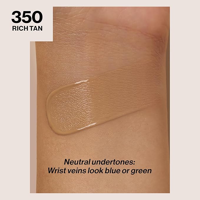 Revlon Colorstay Longwear Makeup Combo/Oily, 350 Rich Tan, 1 fl oz