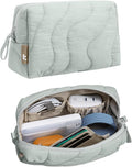 tomtoc Electronics Organizer Travel Case, Soft Puffy Accessory Tech Case