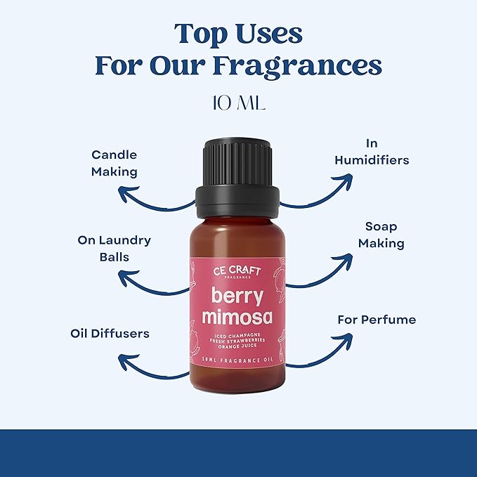 CANDECraftCo Premium Fragrance Oil – Diffuser Oils Fragrances Scented for Home, Candle Soap Making Supplies, Aromatherapy Blends for House (0.34 Fl Oz) (2-Pack, Teakwood & Mahogany)