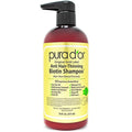 PURA D'OR Original Gold Label Anti-Thinning Shampoo - CLINICALLY TESTED - Biotin & Argan Oil – Sulfate-Free Strengthening & Volumizing for Fuller-Looking Hair, Men & Women, Natural Earthy Scent 16 oz