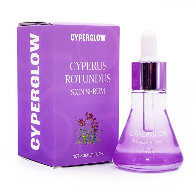 CYPERGLOW Cyperus Rotundus Skin Serum Oil, Natural Hair-Reducing & Shaving Oil for Women, Moisturising & Soothing for All Skin Types