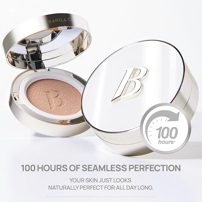 BANILA CO Covericious Ultimate Cover Cushion | Up to 100HR Long-Wear Foundation | 20 Shades for All Skin Tones | Matte & Lightweight Finish | Korean Cushion Foundation (14g / 0.49 oz), 36N TAUPE
