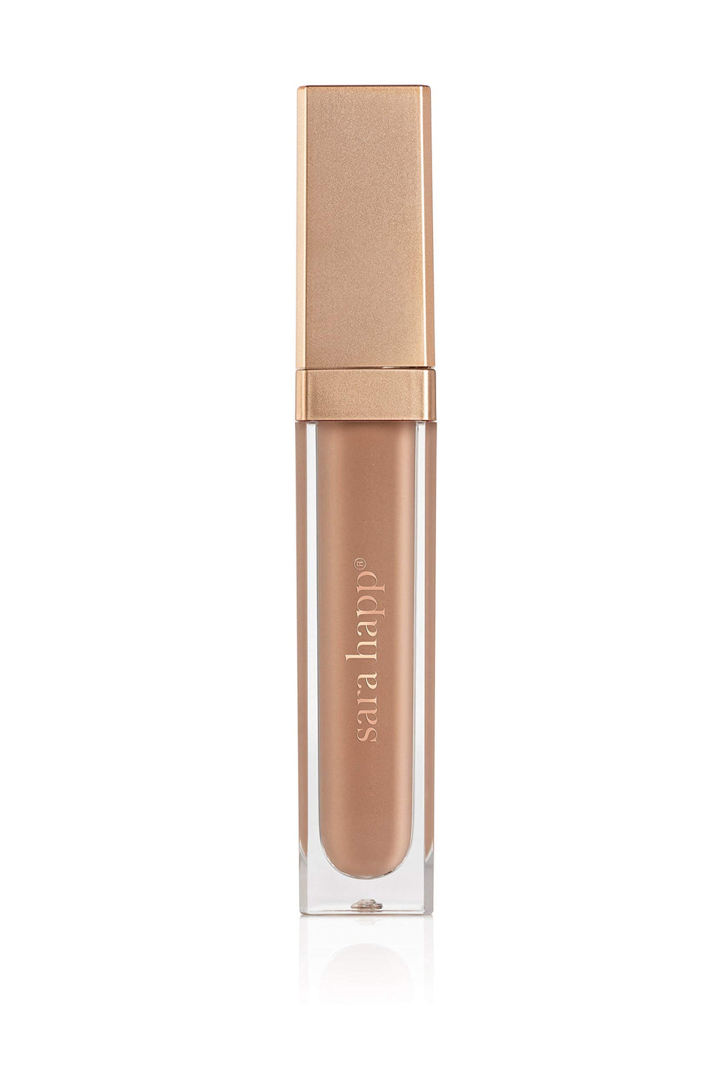 Sara Happ Nude Slip Luxe Gloss - Sheer Nude Moisturizing Lip Gloss, 0.21 Oz
