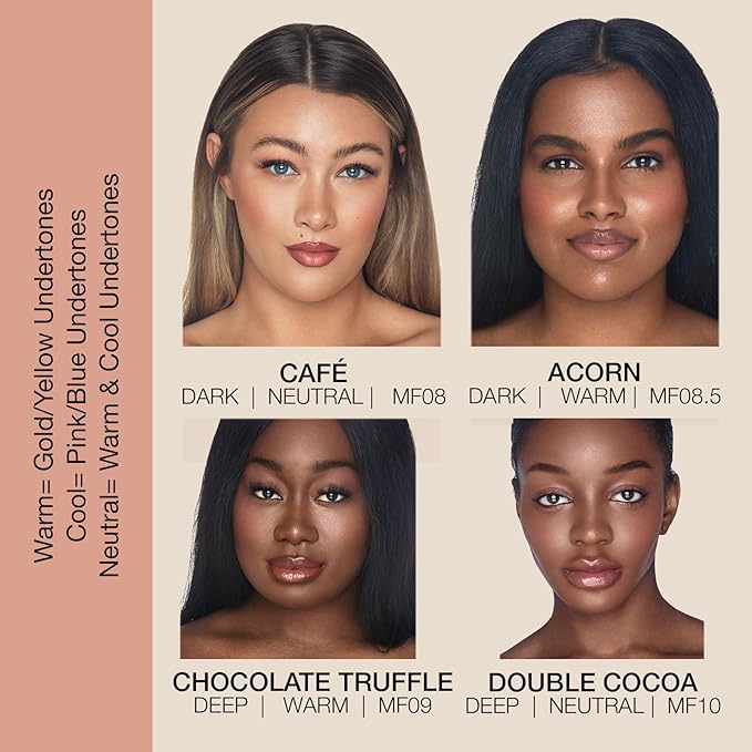 bellapierre Mineral Foundation SPF 15 - Loose Powder Foundation, Full Coverage Mineral Makeup with Matte Finish, Vegan, Cruelty Free, Hypoallergenic, Oil Free, Talc Free, 0.32 oz - Ultra