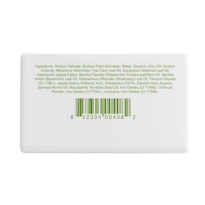 emuaid Therapeutic Moisture Bar, Medicated Face and Body Cleansing Bar, 5oz