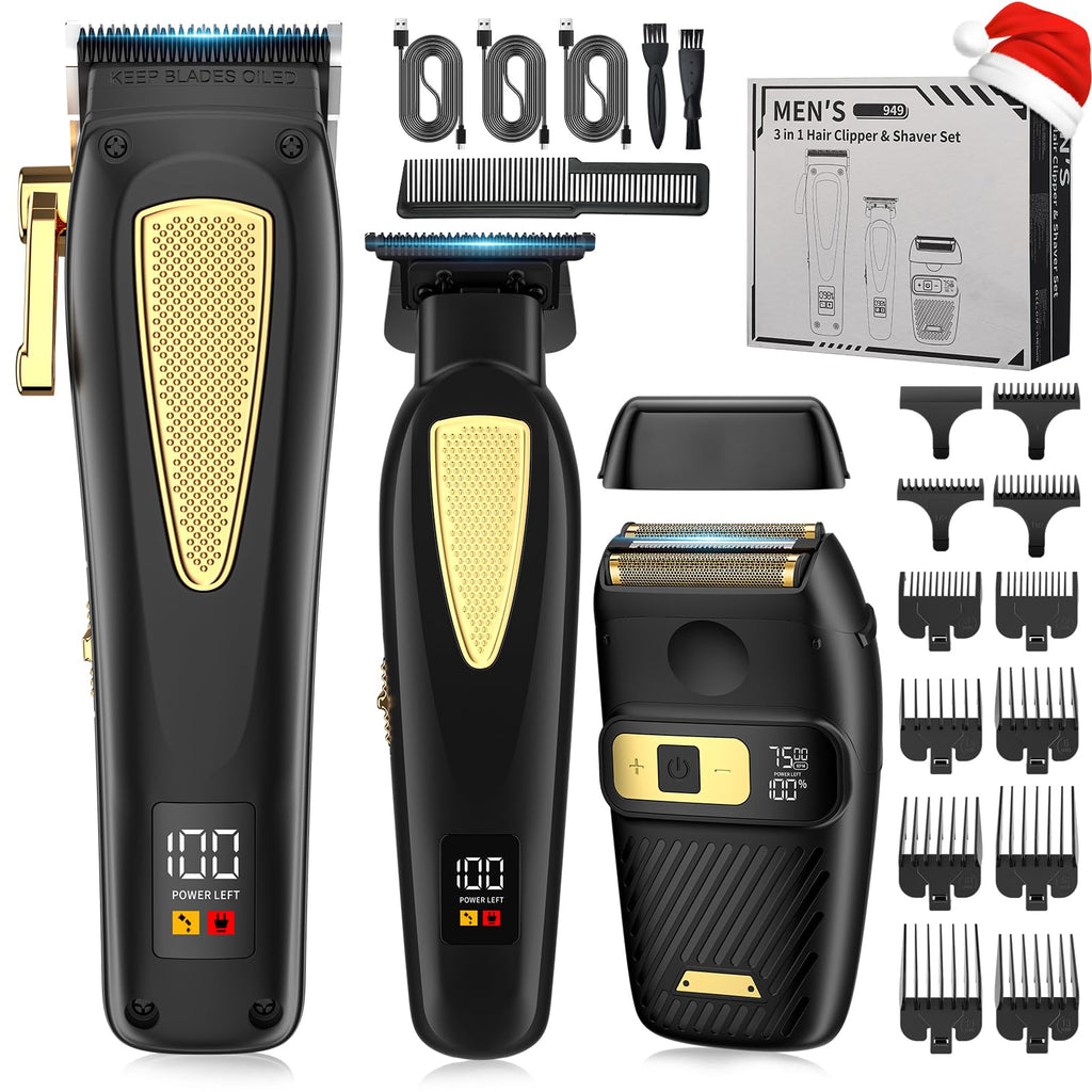 Zesuti Hair Clippers for Men,Cordless Clippers and Trimmers Foil Shaver Set