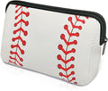 AJLTPA Waterproof Neoprene Cosmetic Bag, Baseball