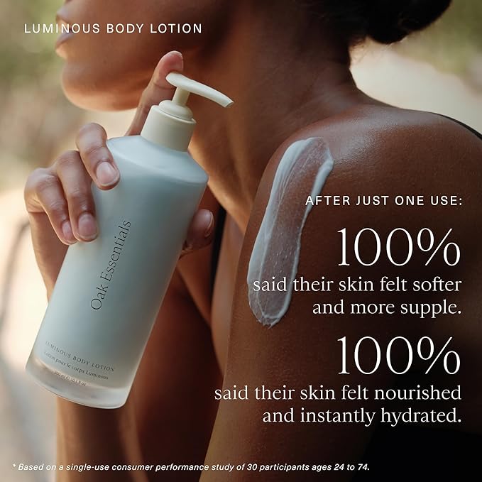Oak Essentials Travel Luminous Body Lotion, 1.33 fl oz