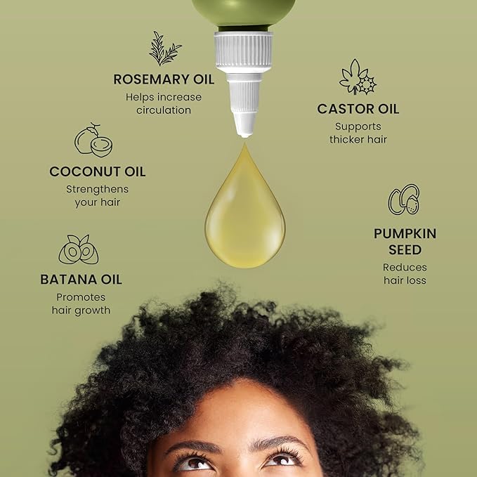 Lebanta Batana Oil For Hair - 100% Pure, Raw & Natural Blend With Organic Castor, Pumpkin Seed, Coconut and Rosemary Oil - Thicker, Stronger Looking Hair For Men & Women Scalp - 4 FL OZ