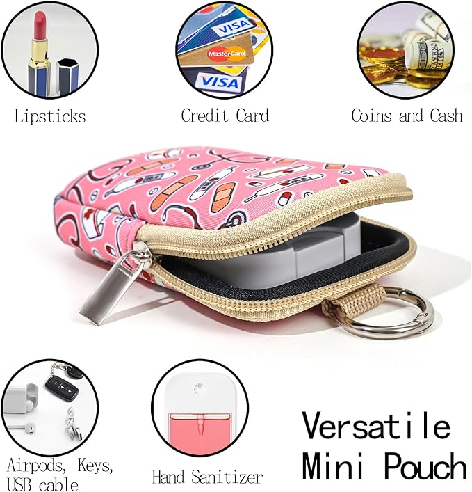 COOKOOKY 2 Pack Hand Sanitizer Holder compatible with Touchland