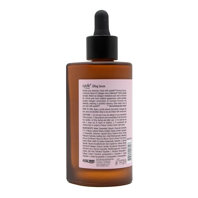Epielle Complex Collagen + Peptides Serum 3 fl.oz, Glowing and Firming Formula for Uneven Tone & Enlarged Pores, Anti-Aging for Face, Korean Skin Care