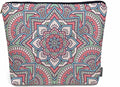 Kalygon Woman Makeup Bag Mandala, Ethnic Tribal Mandala Floral Boho Makeup Bags Travel Cosmetic Bags Toiletry Makeup Organizer Pencil Pouch Make Up Cosmetic Bag For Owners Lady Birthday Gifts