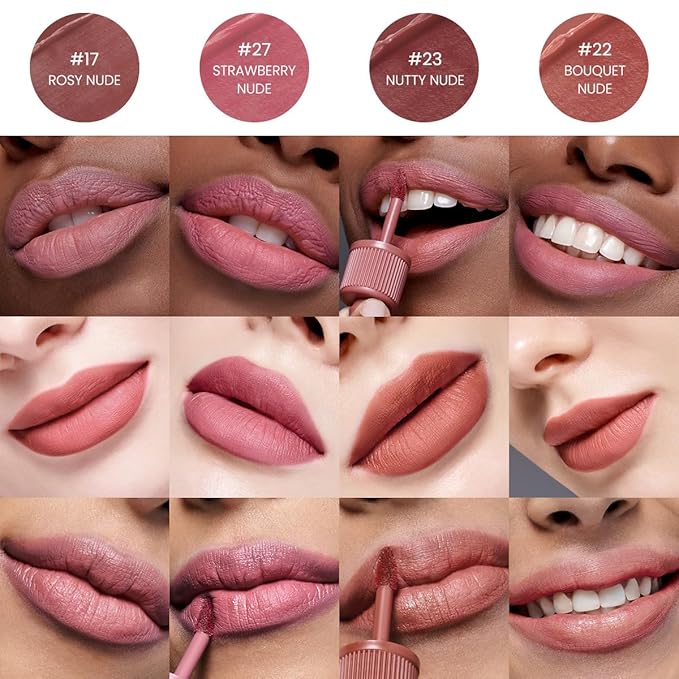 Peripera Ink The Velvet Lip Tint | Highly Pigmented, Longwear & Weightless Lip Tint | Smudge-Proof, Buildable Color for Lips & Cheeks | K-Beauty Makeup, Safe for Sensitive Lips (001 GOOD BRICK)