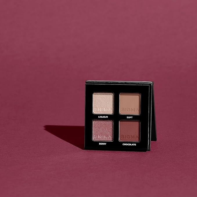 SIGMA BEAUTY Quad Eyeshadow Palette - Bonbon Eyeshadow Quad, 4 Shades