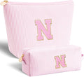 Btffitting Gifts for Teen Girls Women - Birthday Gifts for 10 11 12 13 14 15 16 17 18 Years Old Girl,Makeup Bag Cosmetic Bag,Teacher Gift Trendy Stuff Toiletry Bag - Pink,N