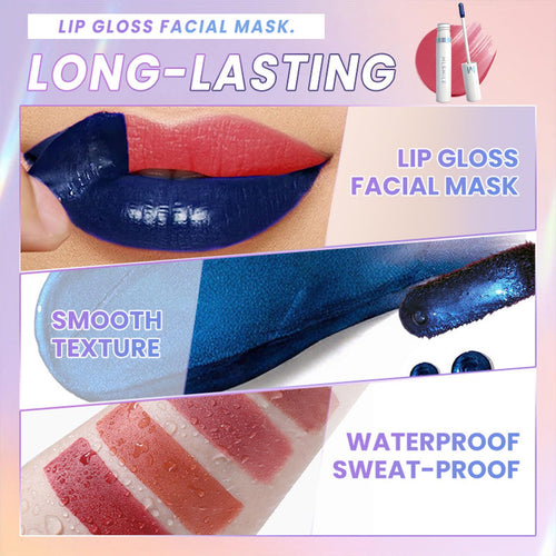 2025 New Peel Off Lip Stain Lip Tint, Matte Natural Mist Lip Tinted, Waterproof Long-Lasting Tear-off Lip Gloss, All-Day Vibrant Kiss-Proof Lip Stain,Smudge & Transfer Proof Lip Stains Masque (03#)