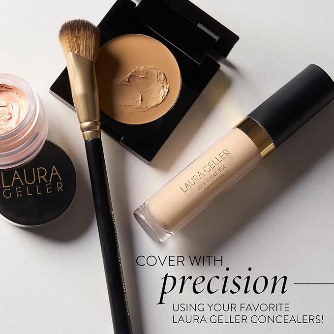 LAURA GELLER Makeup Brushes - Dual-Ended Lip + Eyeshadow Brush, Precision