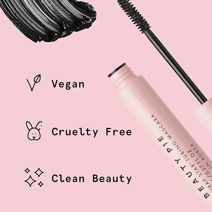Beauty Pie Wrap Star Tubing Mascara | Glossy Finish | Classic Black