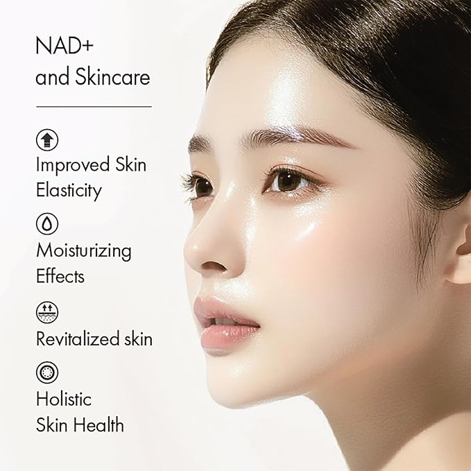 Le Touche Novus Ordo, NAD+ Ingredients, Revolutionary Korean Skincare Solution, Revitalizing Ampoule serum, NAD healthy aging, Elastic, Moisturing and Glowing Skin, Authentic K-beauty, 1.01 fl oz