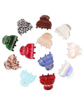 Molans 12 Pcs Small Hair Clips Mini Claw Jaw Clips Women Girls Thin Hair
