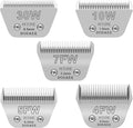 Dog Grooming Wide Blade Set,Compatible with Andis,Oster,Wahl KM10 Clipper