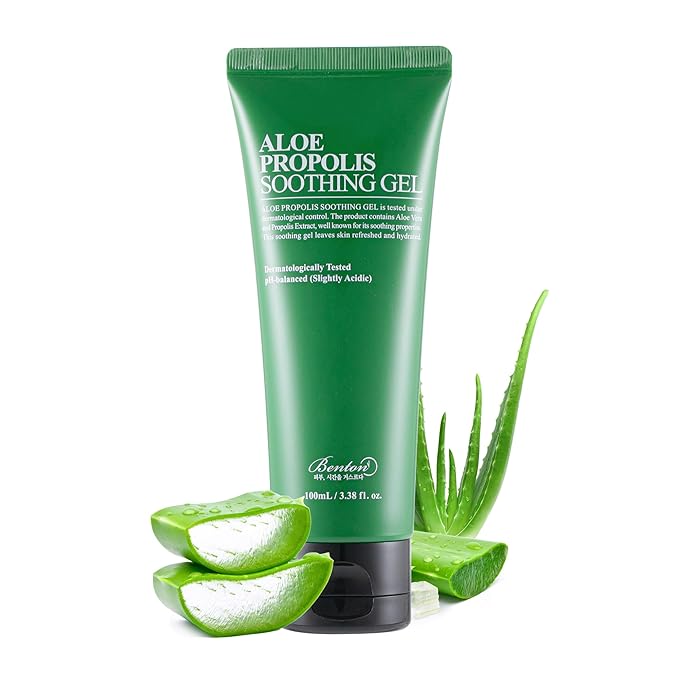 BENTON Aloe Propolis Soothing Gel | 3.38 fl. oz. - Aloe Vera Gel for Face