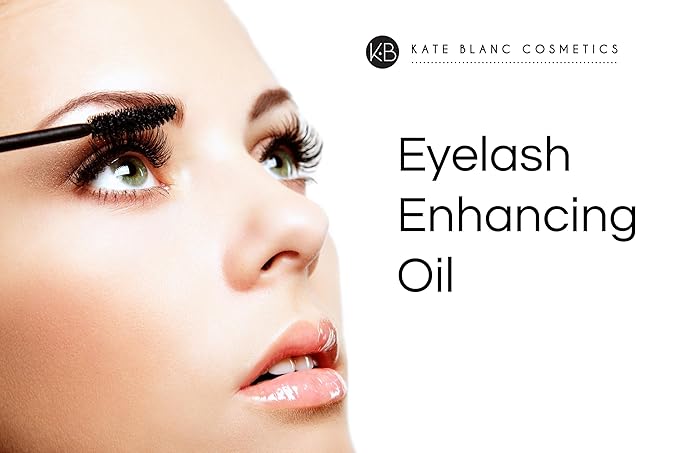 Kate Blanc Cosmetics Castor Oil Organic for Hair, Lashes, Face, Skin (2oz)